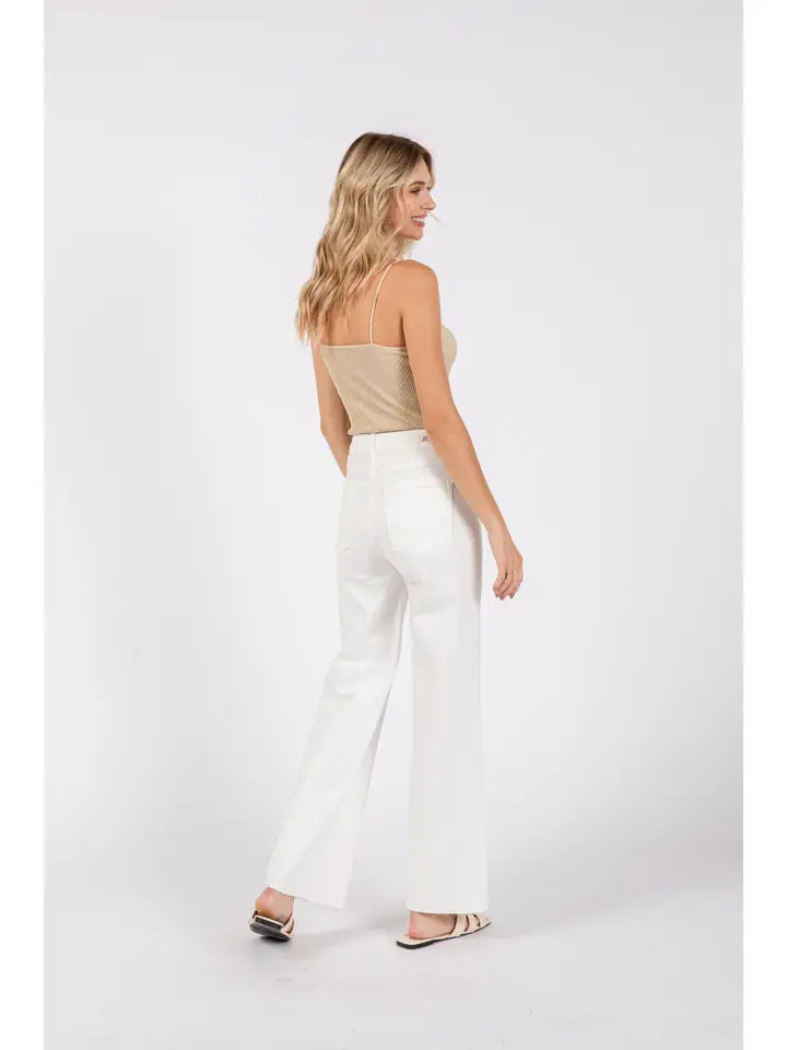 Paola A Line Wide Leg Scissor Cut