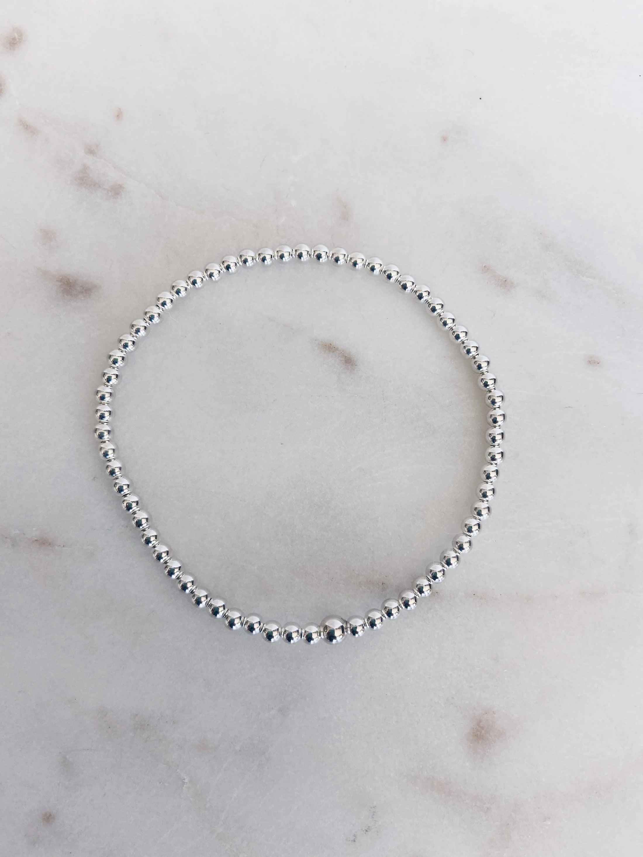 3mm Beaded Bracelet