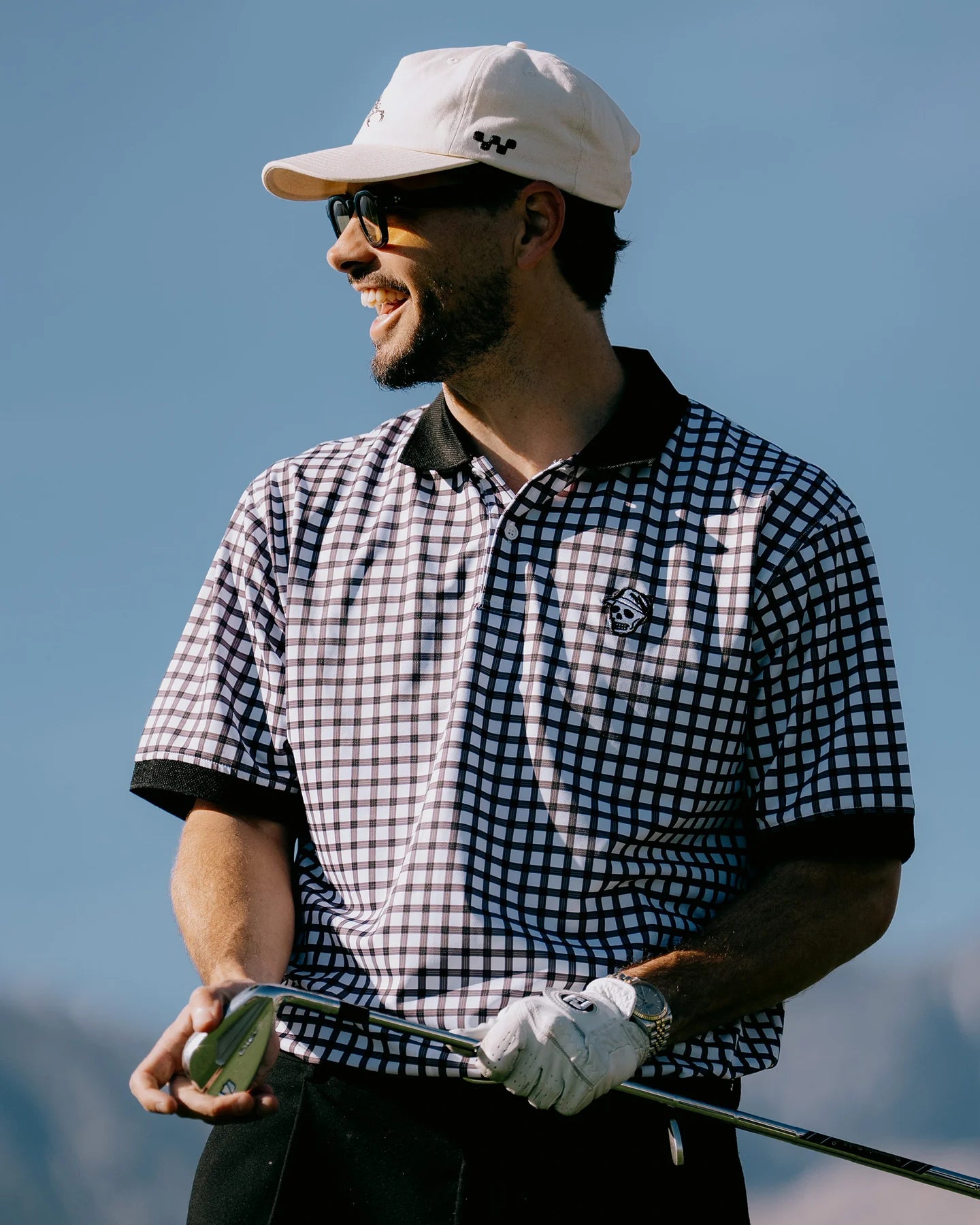Gingham Polo