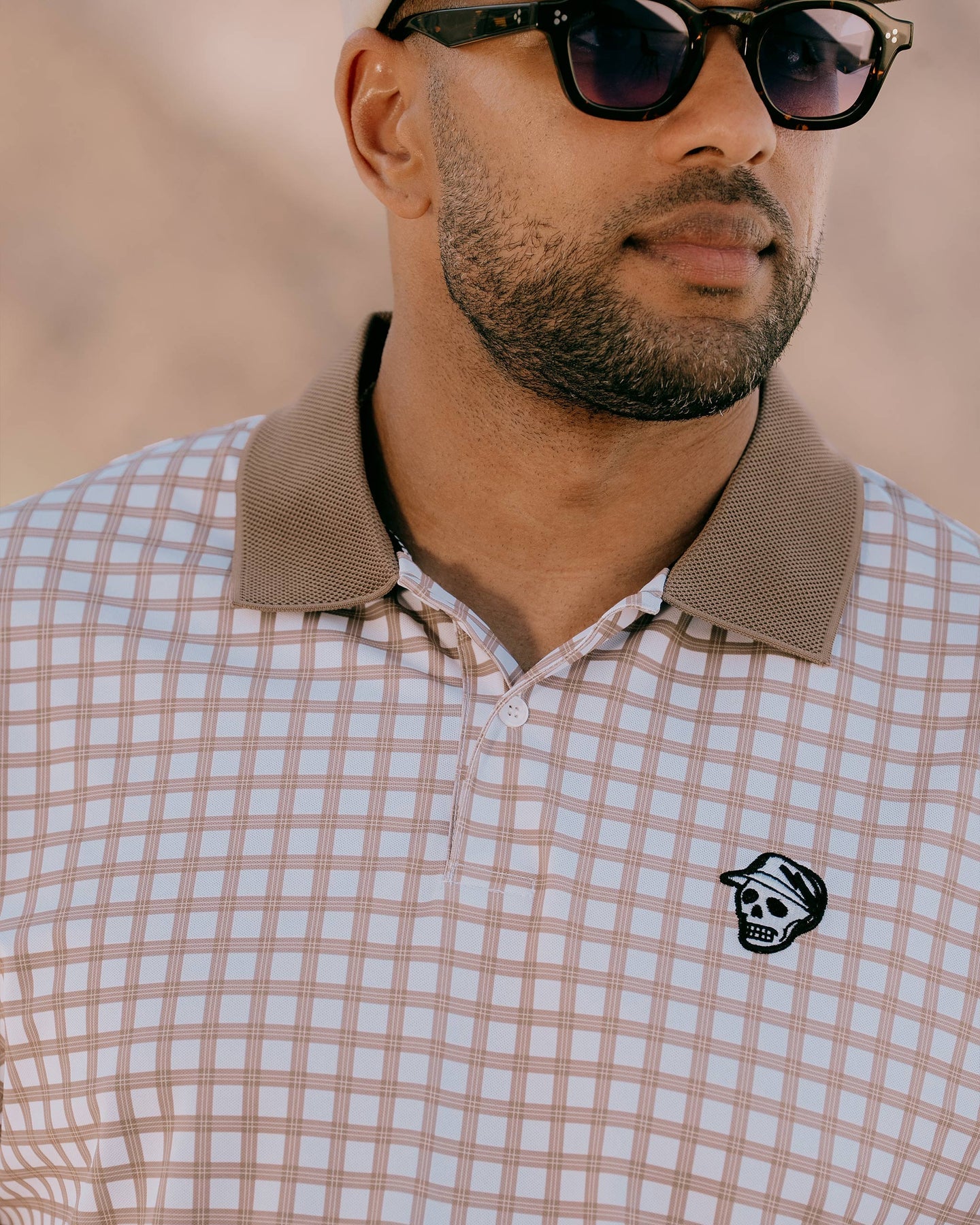 Gingham Polo