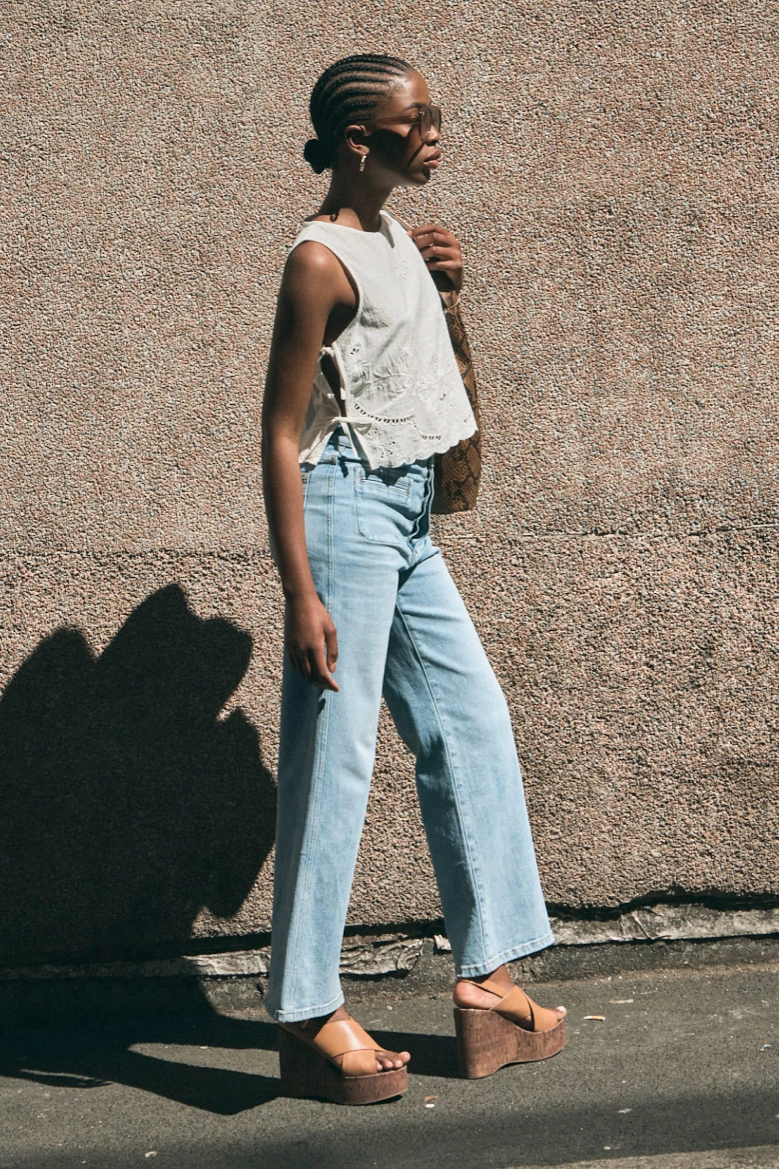 Camille Top Embroidered