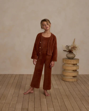 Fuzzy knit set
