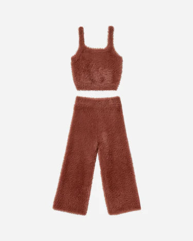 Fuzzy knit set