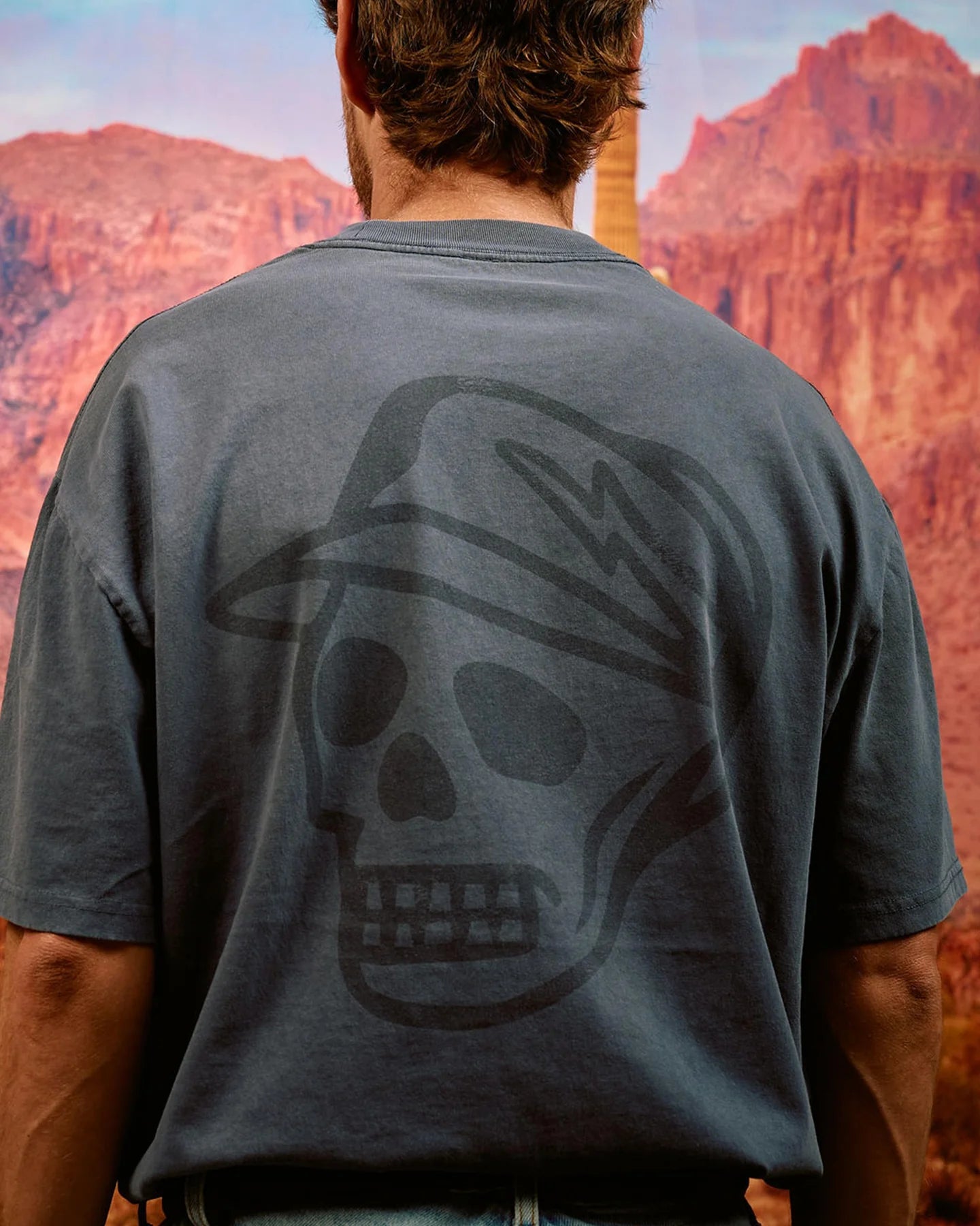 Faded Skull Caddie Tee