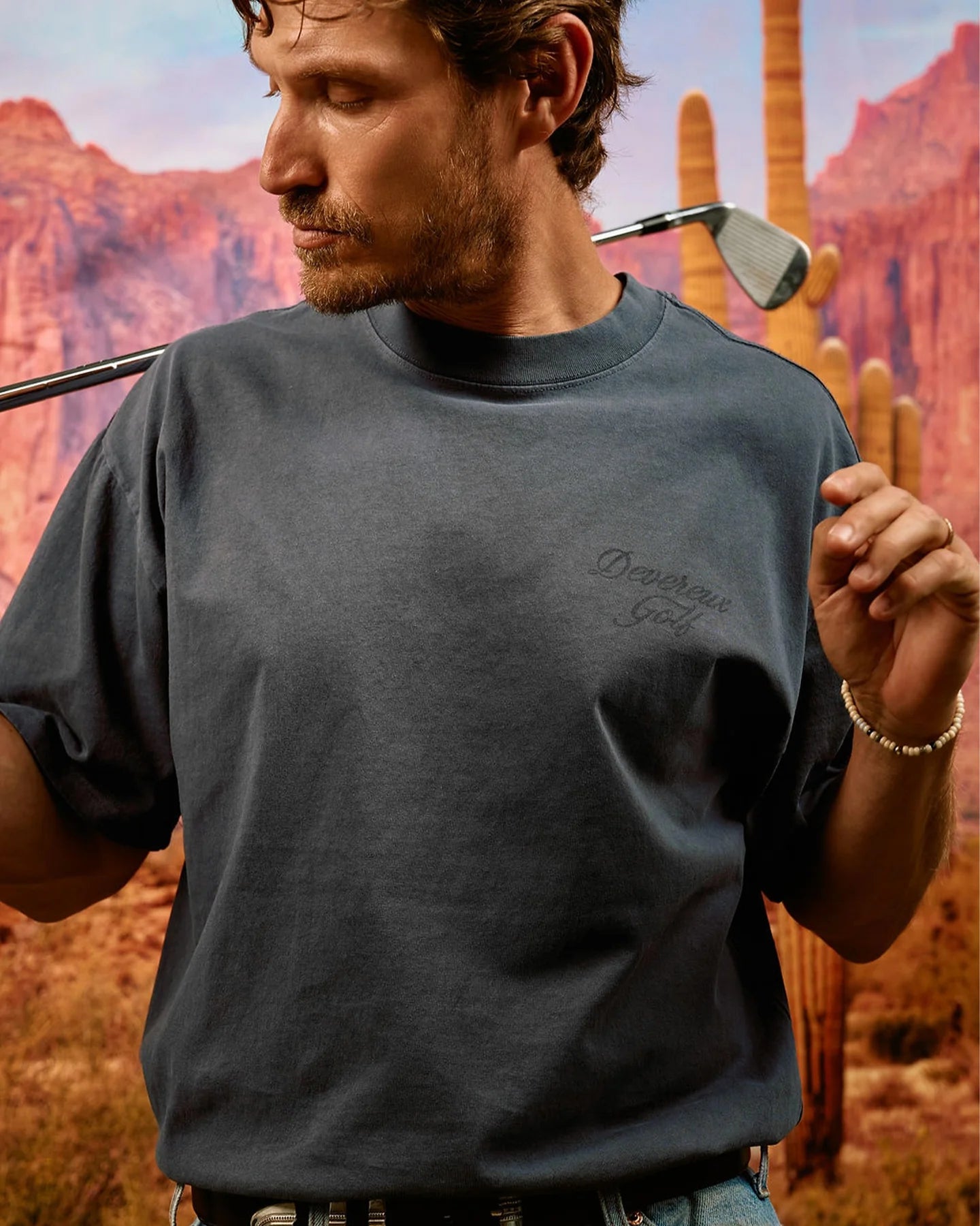 Faded Skull Caddie Tee