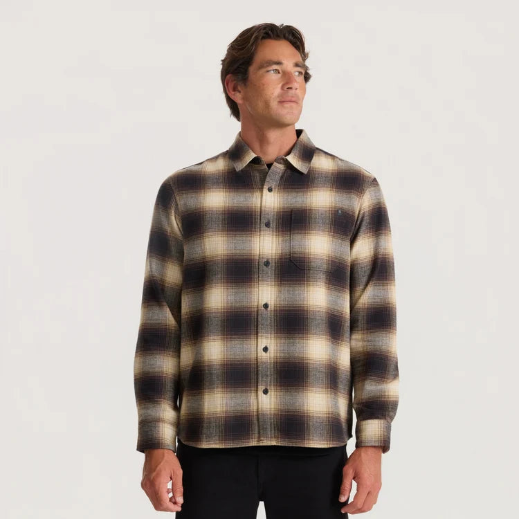 Crossroads Flannel Faded Brown
