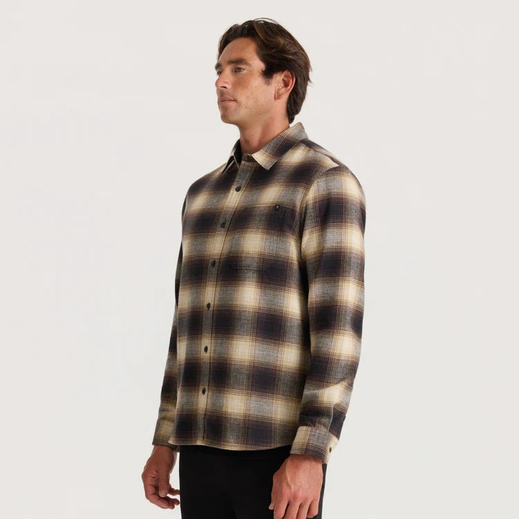 Crossroads Flannel Faded Brown