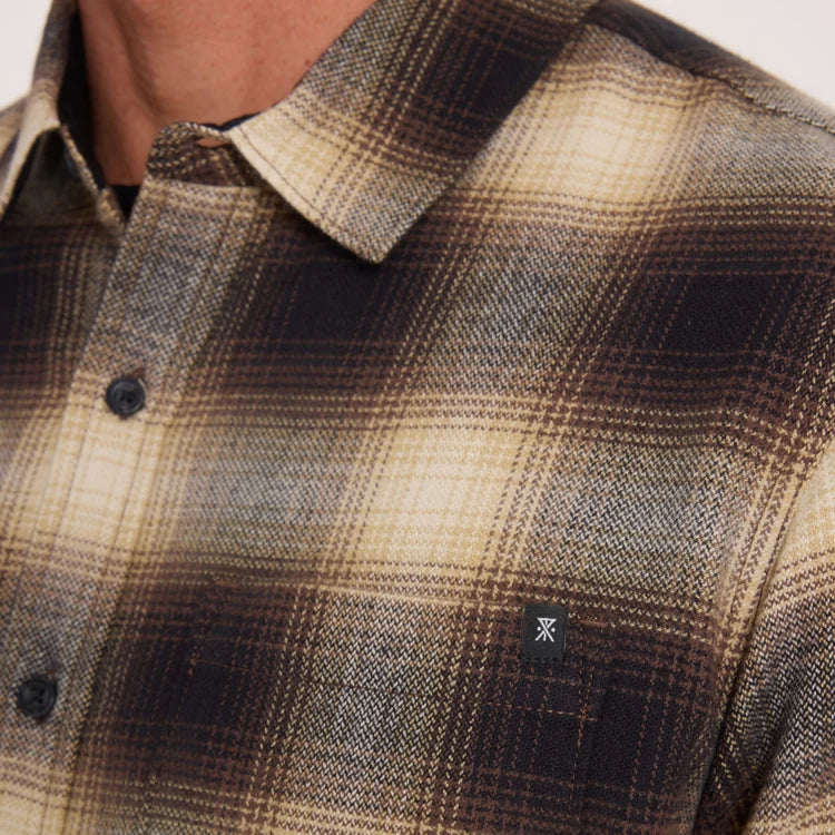 Crossroads Flannel Faded Brown