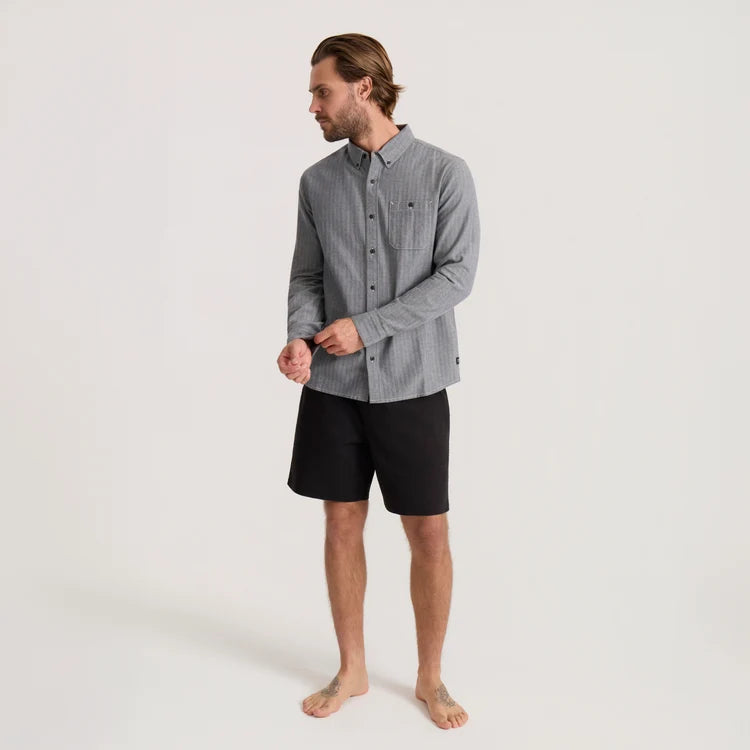 Scholar Chambray Button Up Shirt