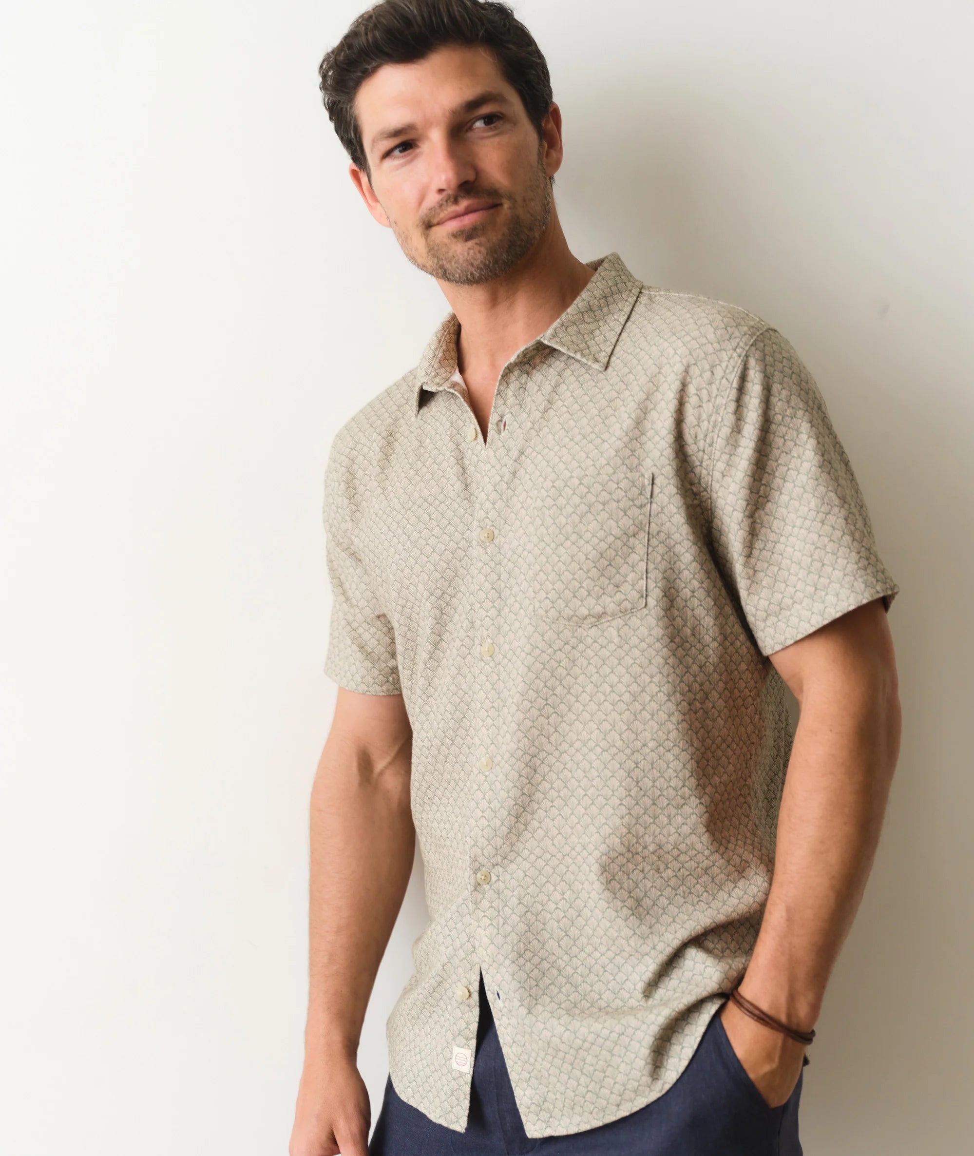 Stretch Salvage Short Sleeve Shirt