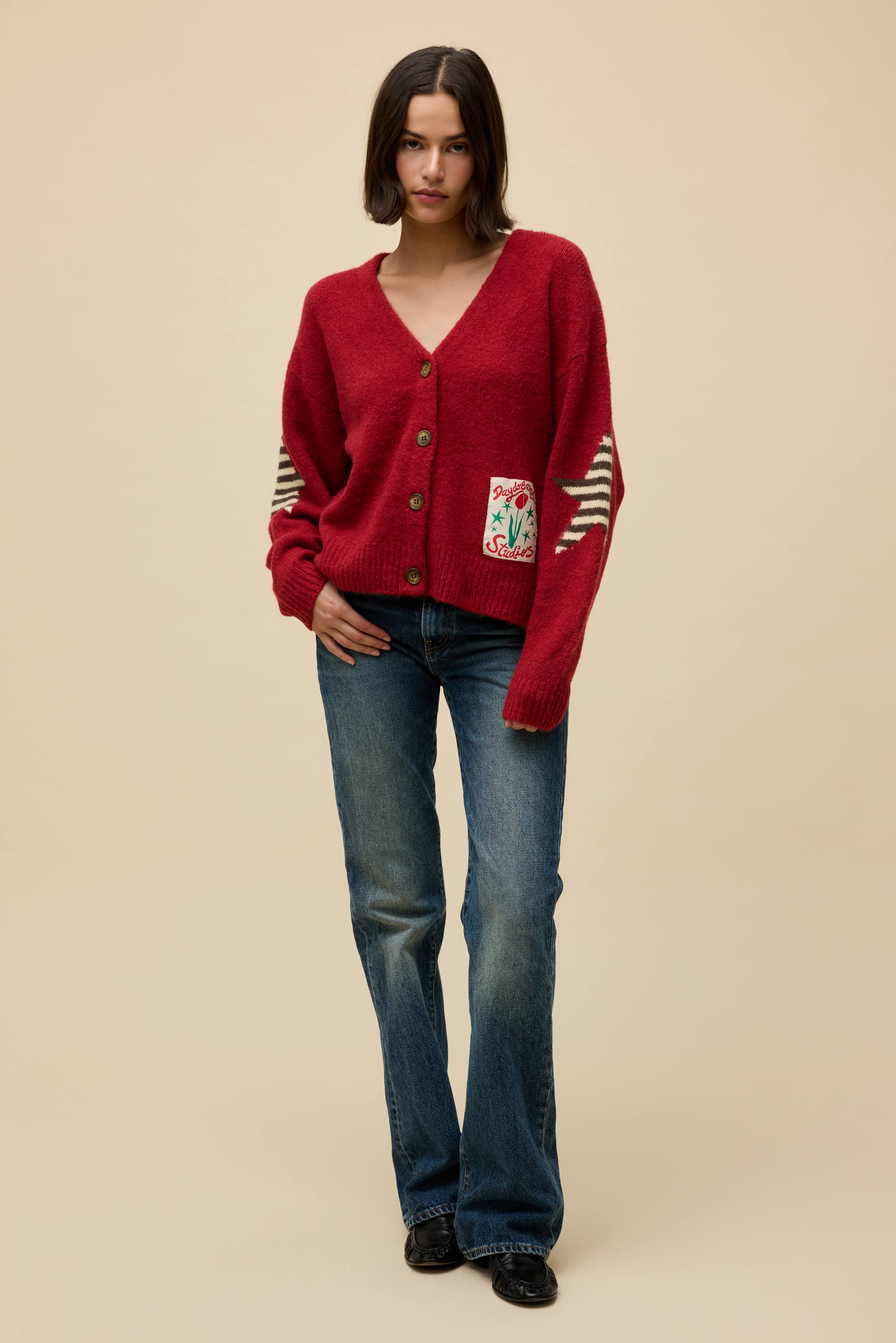 Solid Star Boxy Knit