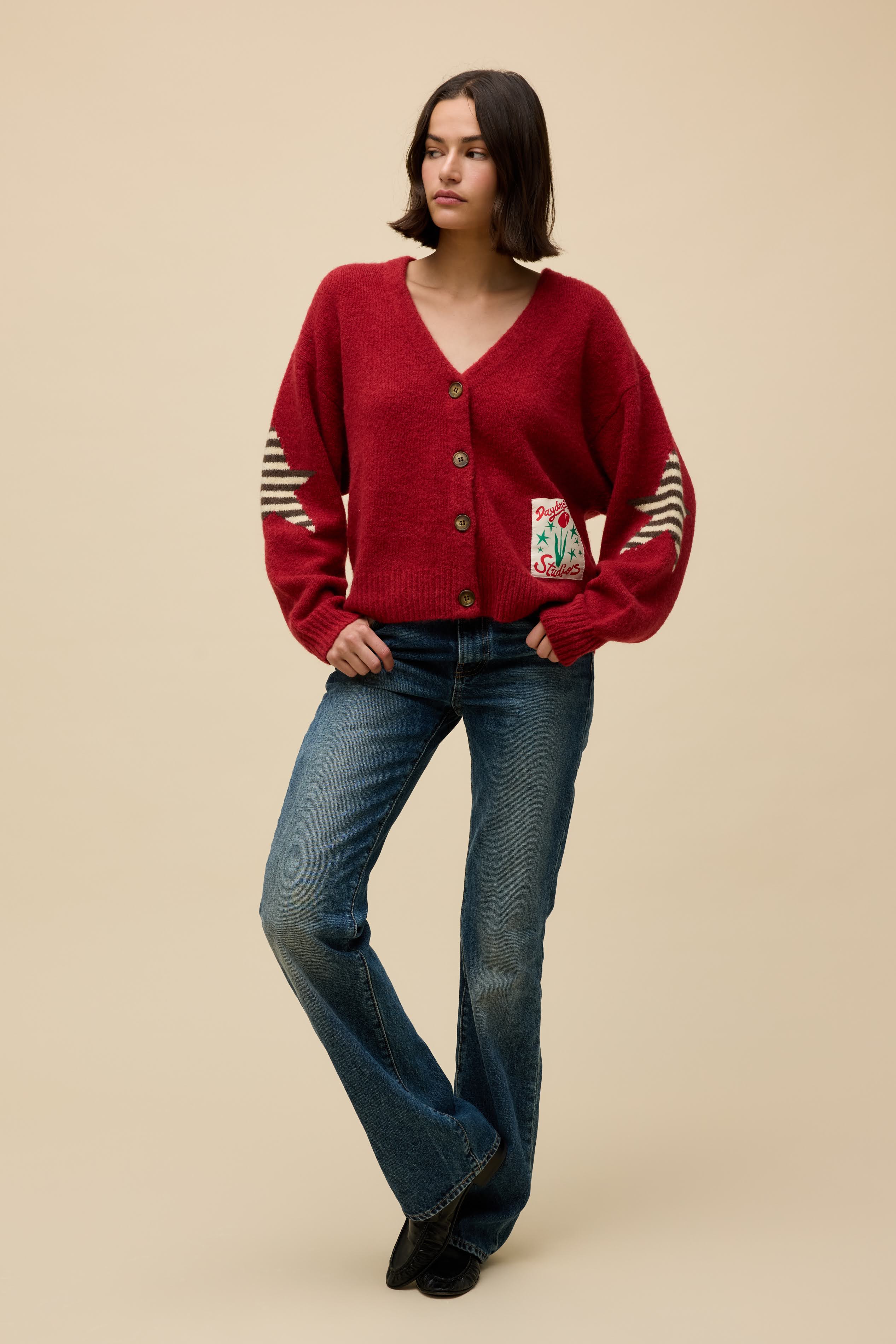 Solid Star Boxy Knit