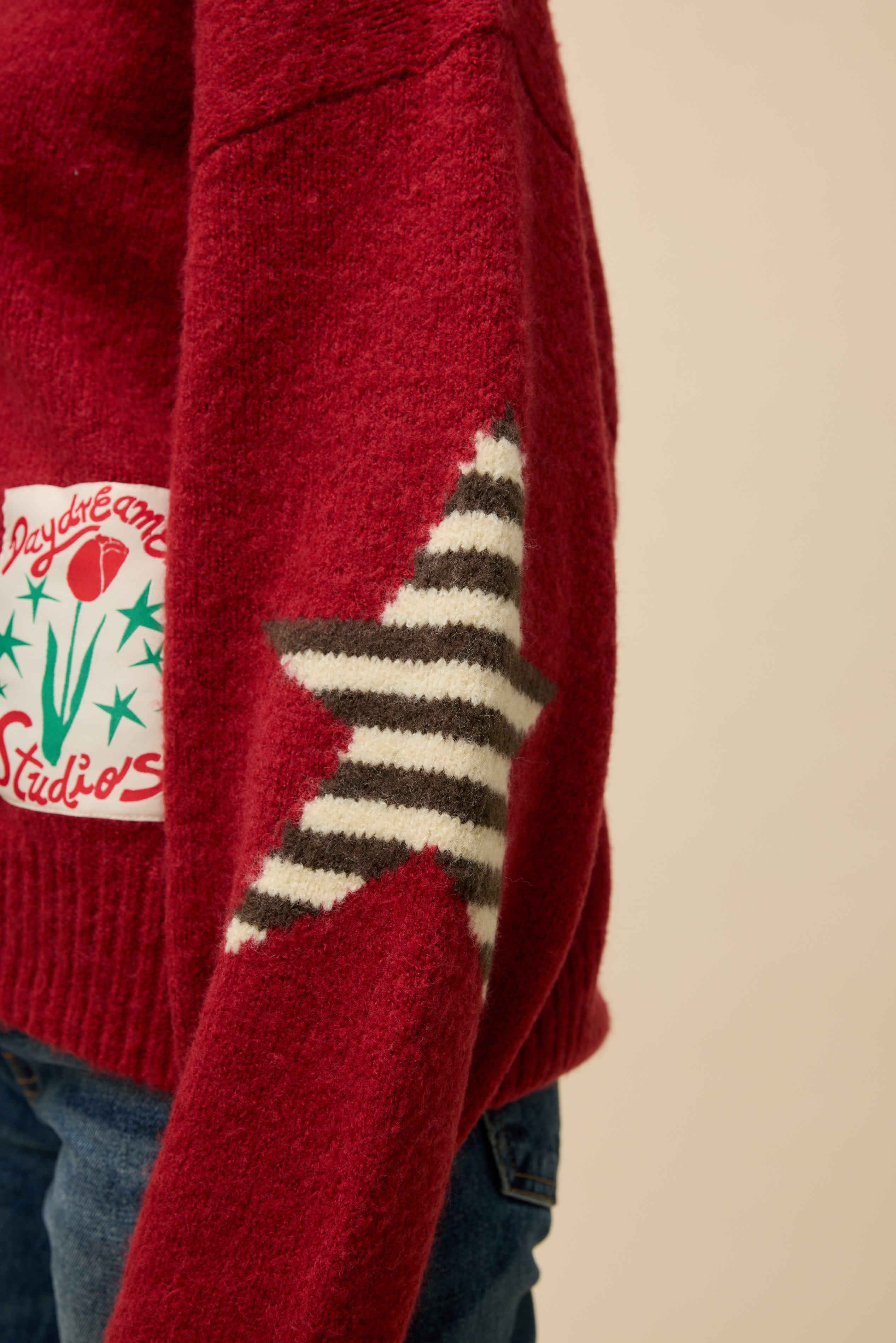 Solid Star Boxy Knit