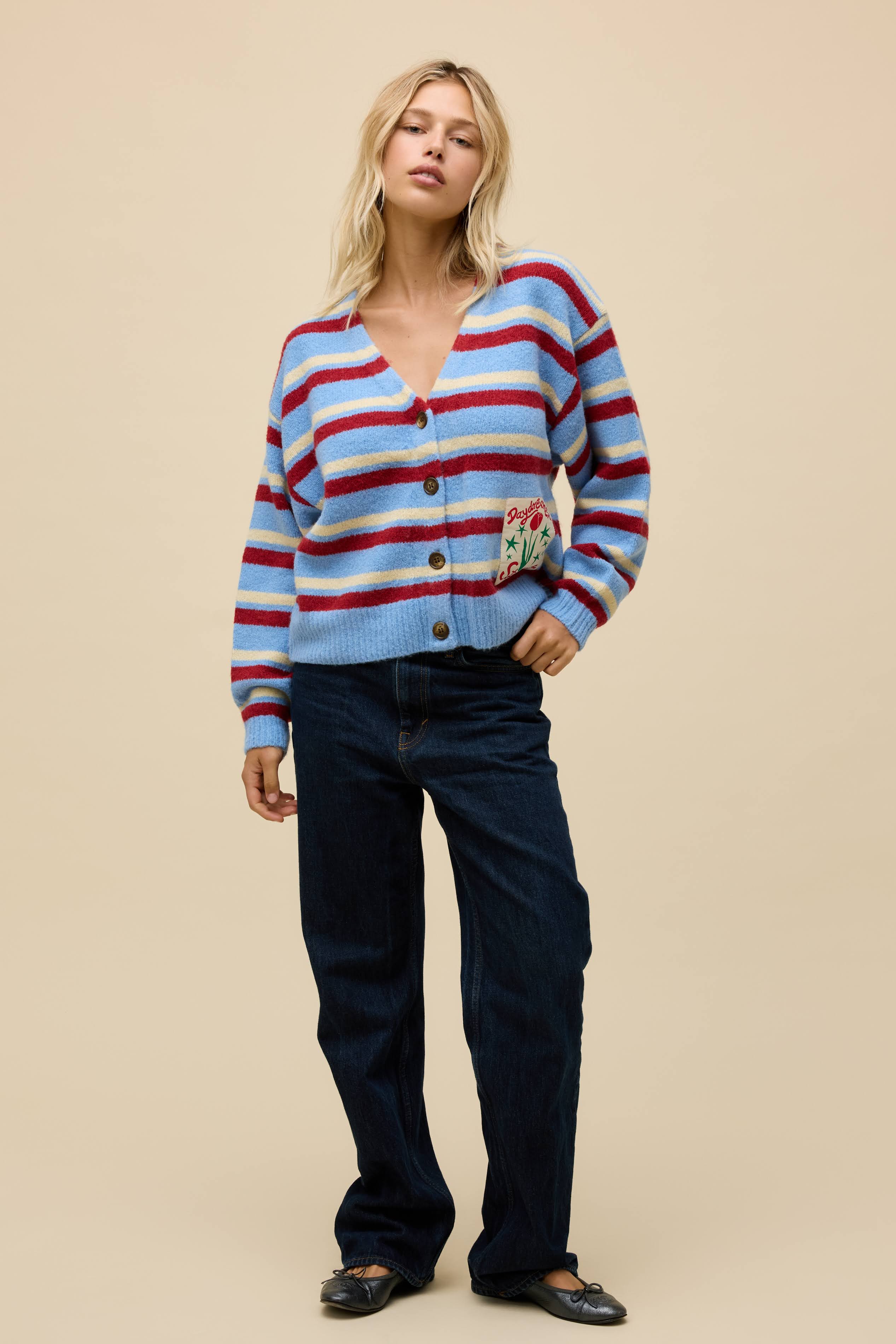 Stripe Boxy Knit
