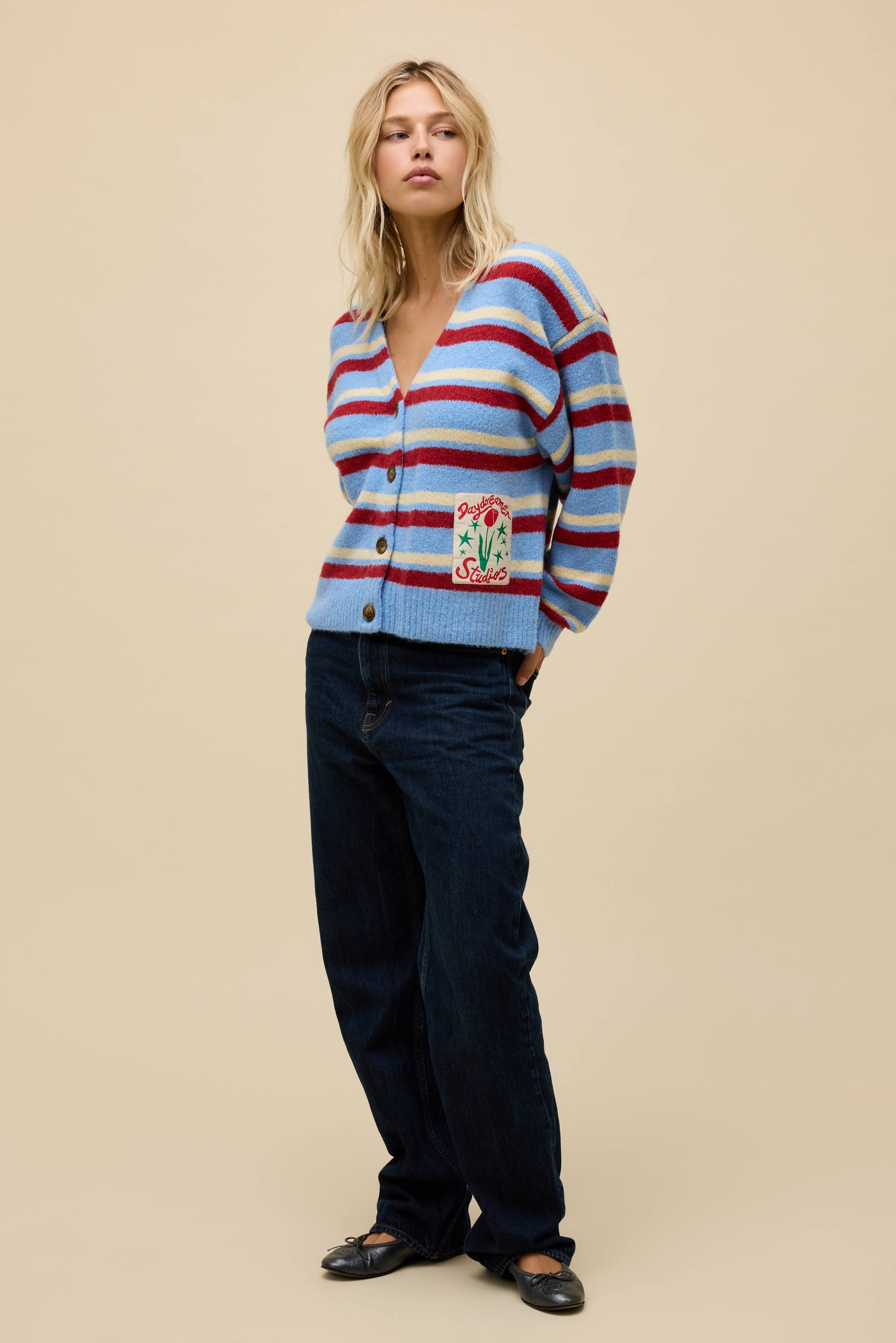 Stripe Boxy Knit