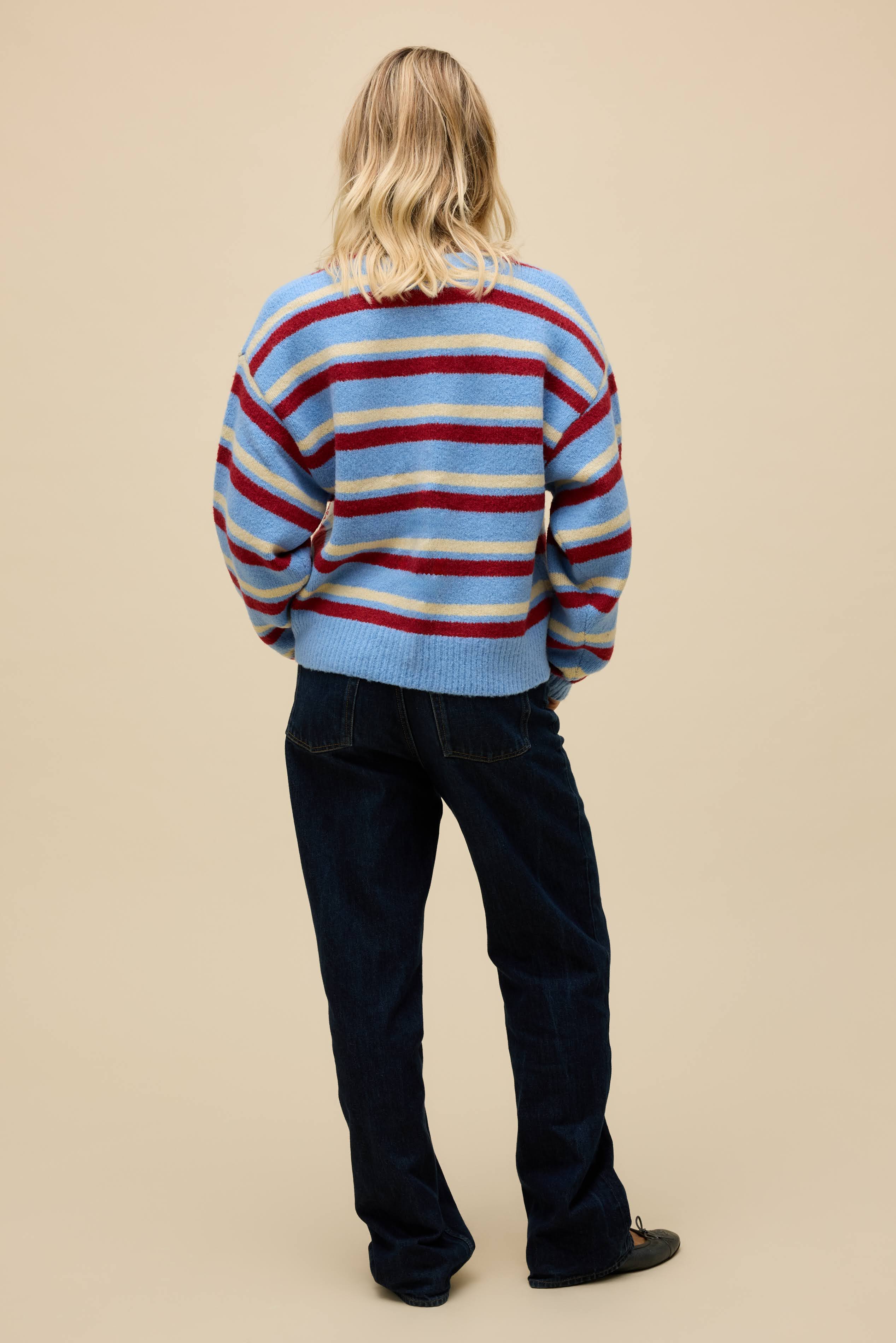 Stripe Boxy Knit