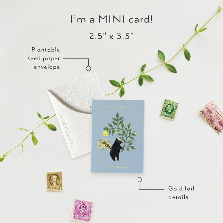 Stinker Mini Greeting Card