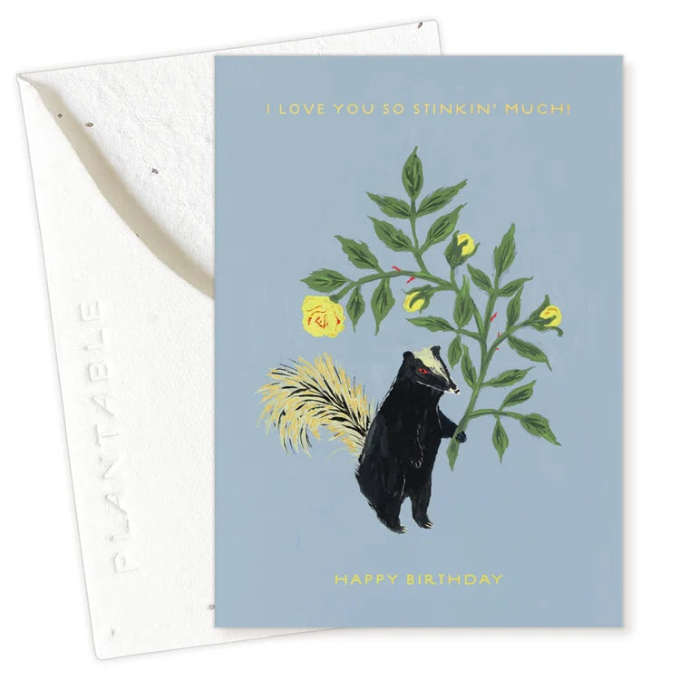 Stinker Mini Greeting Card
