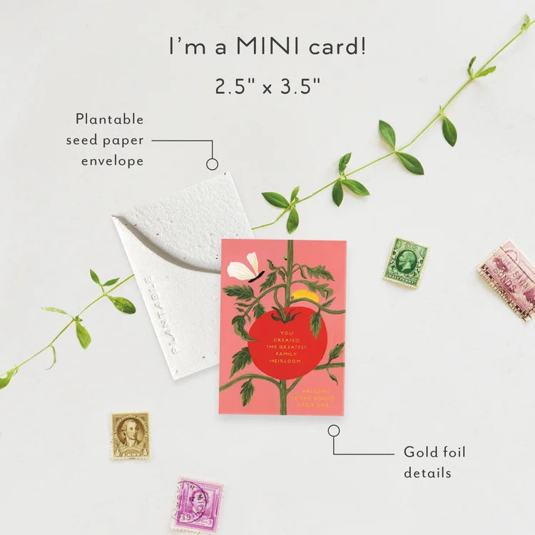 Heirloom Mini Greeting Card