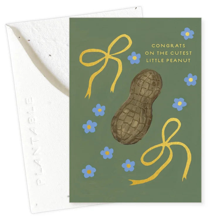 Little Peanut Mini Greeting Card