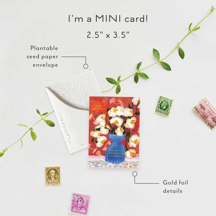 Abundance Mini Greeting Card