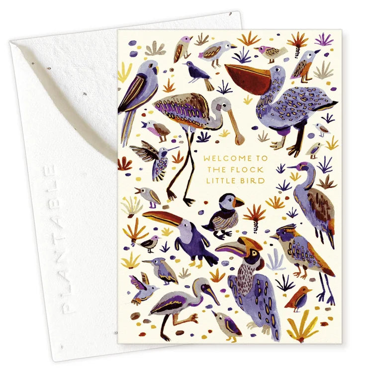 Little Bird Mini Greeting Card