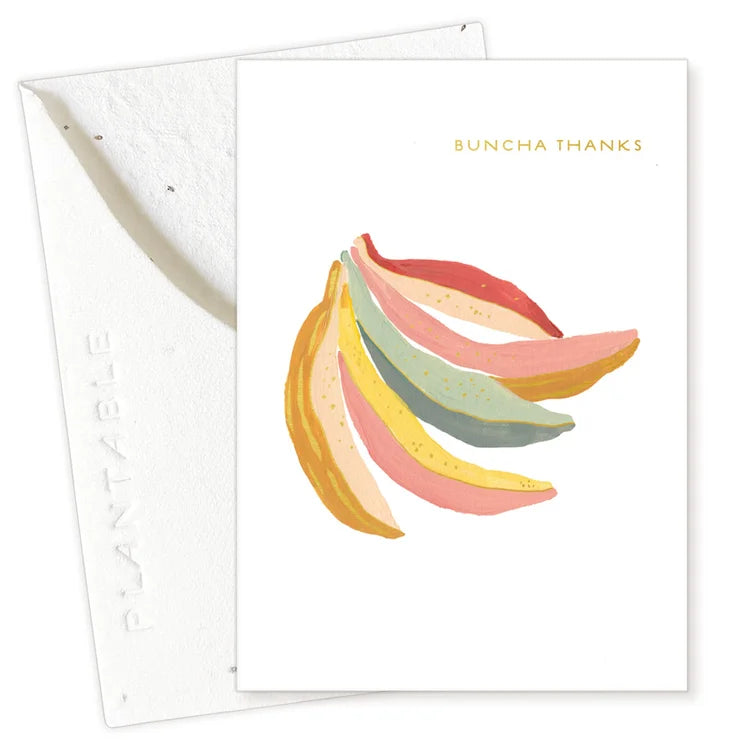 Bananas Mini Greeting Card