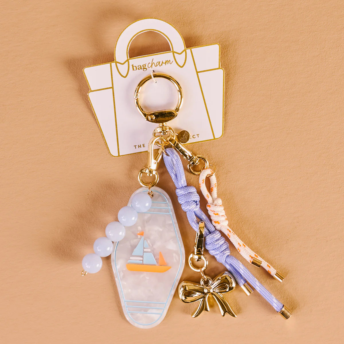 Motel Key Bag Charm