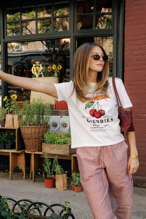 Cherry- Everyday Tee