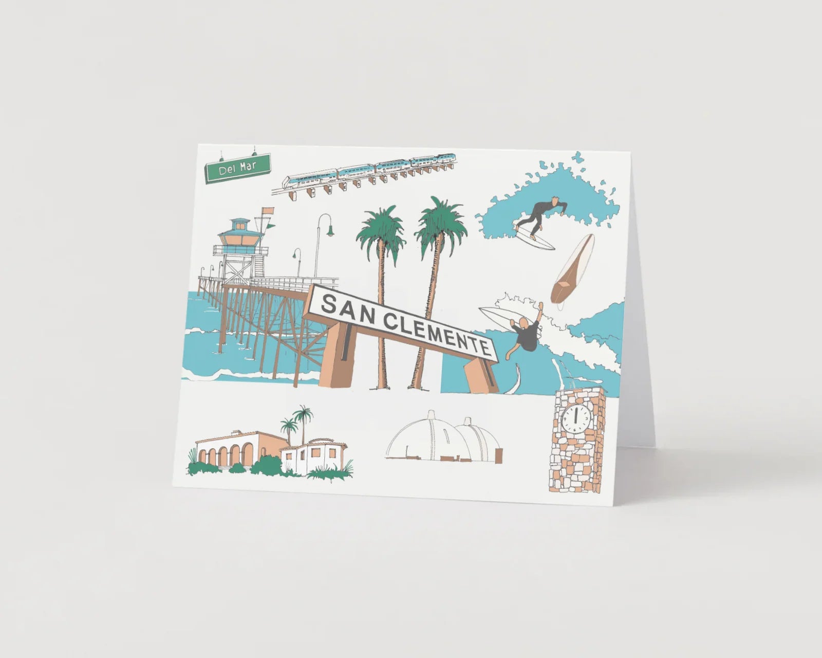 San Clemente Greeting Card