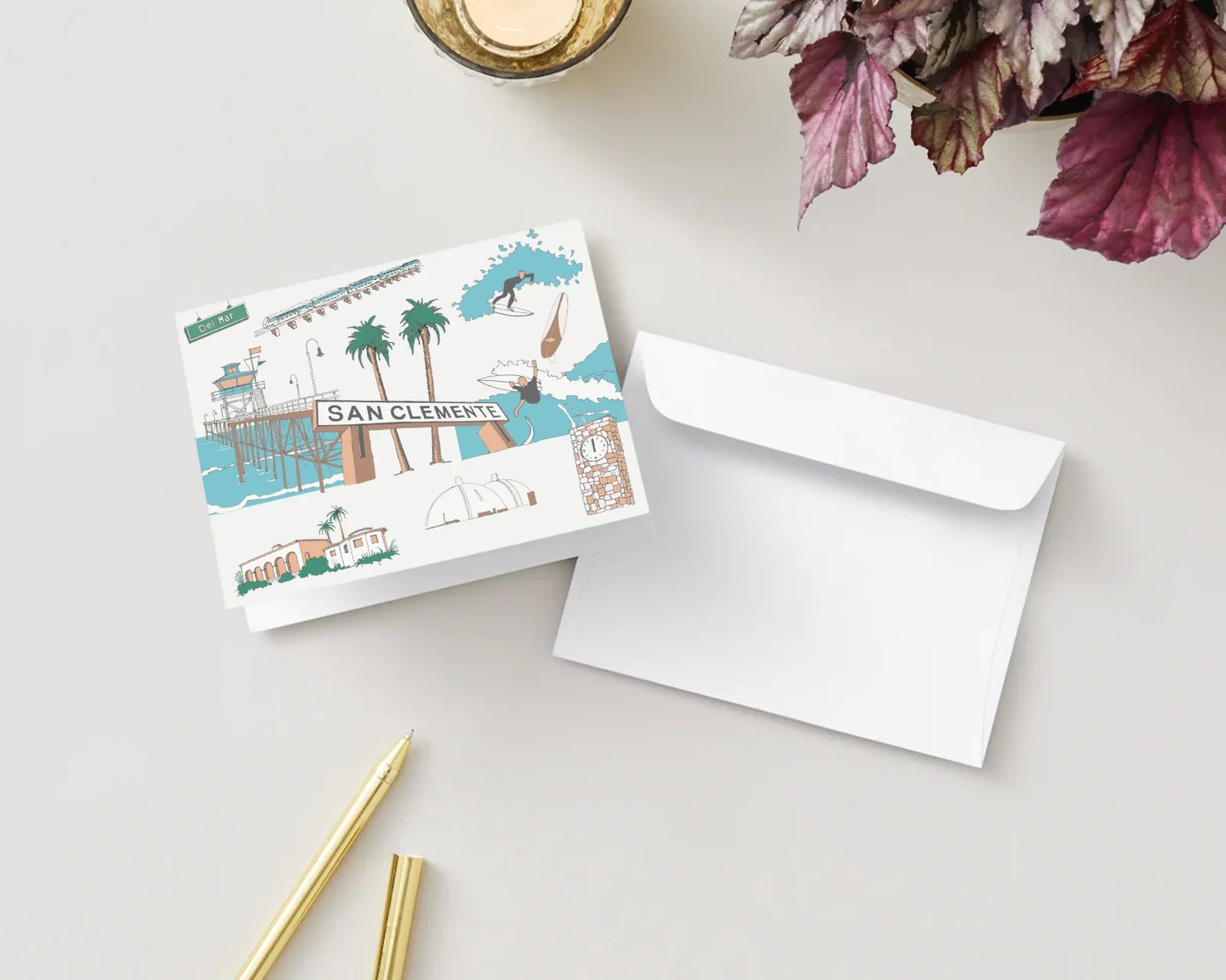 San Clemente Greeting Card