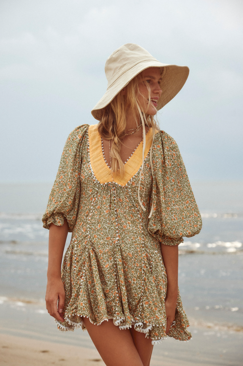 Free People Bali Coral Mini Dress WHISPERWHTCOMBO / S Free People Bali Coral Mini Dress WHISPERWHTCOMBO / S