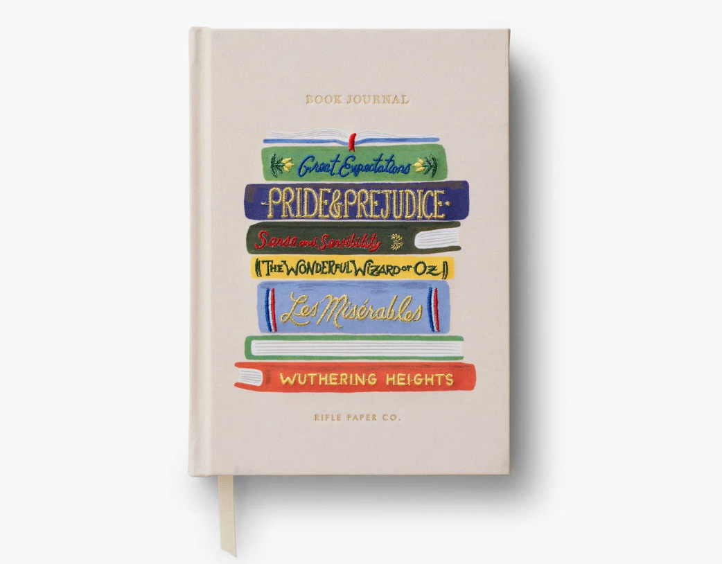 Embroidered Book Journal