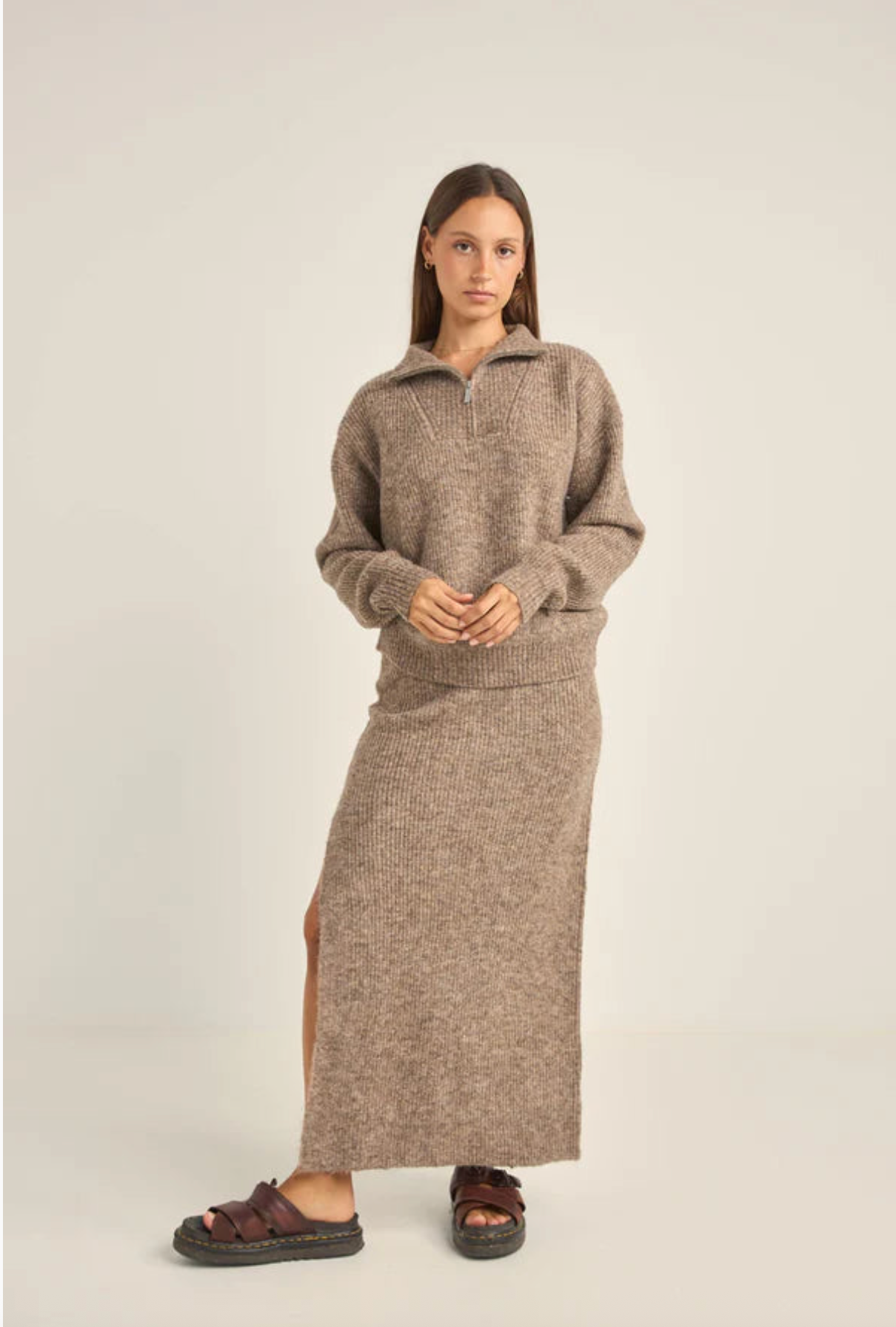 Quinn Knit Midi Skirt