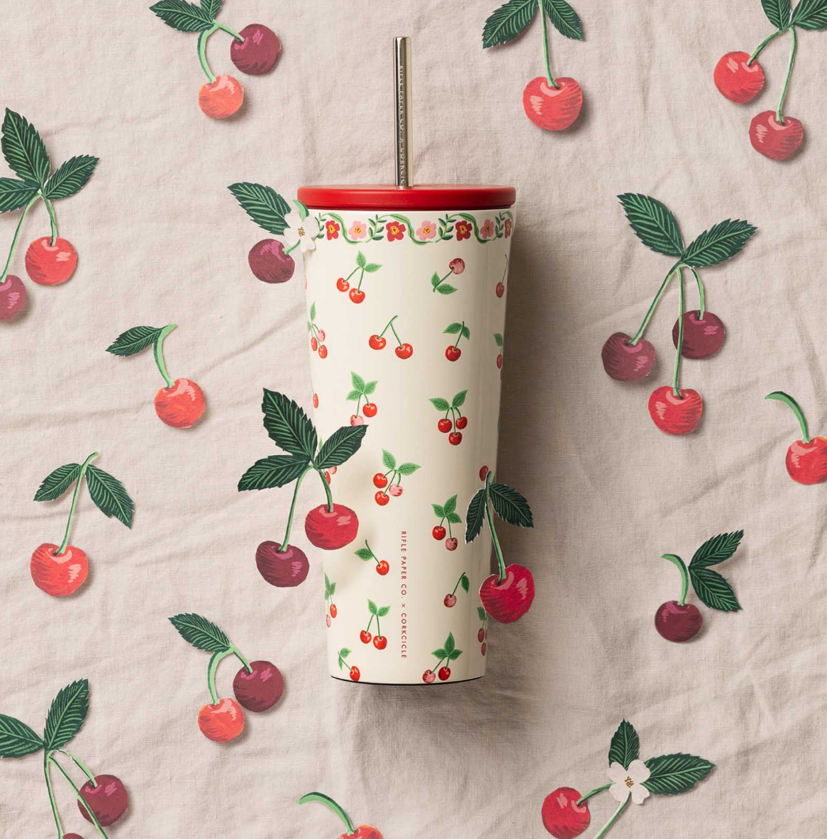 Cherries Cold Cup