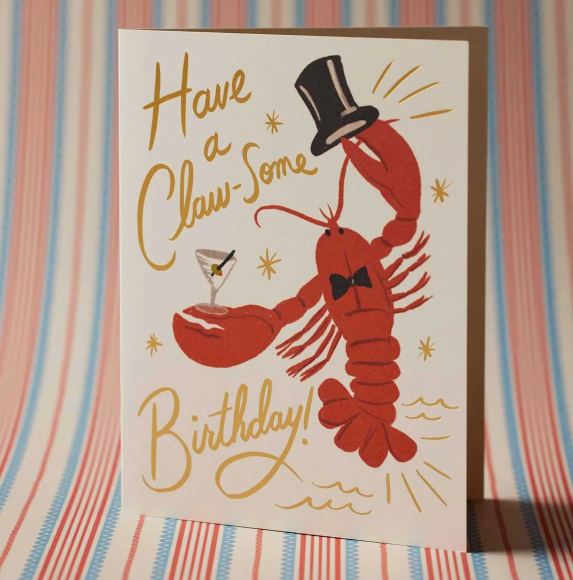 Claw-some Birthday Card