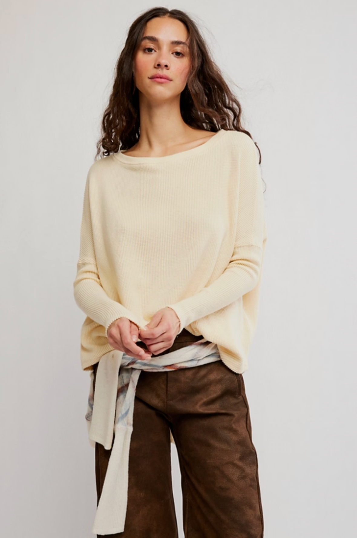 Latte Blues Thermal Solid