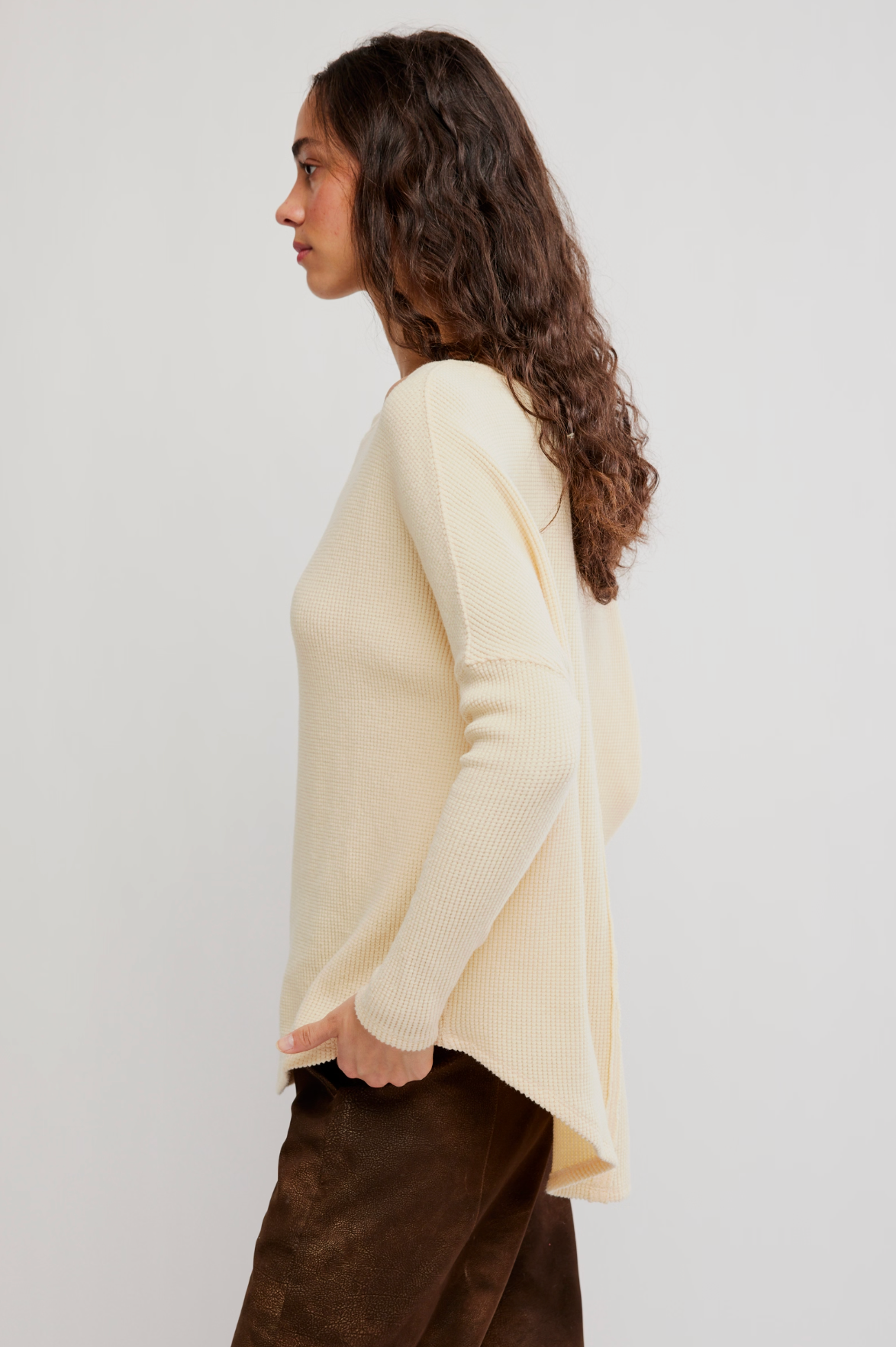 Latte Blues Thermal Solid