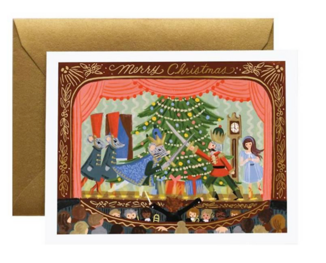 Nutcracker Christmas Card