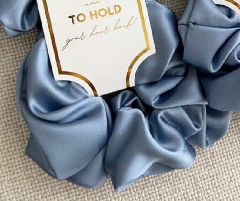 Silk Satin Soft Scrunchies
