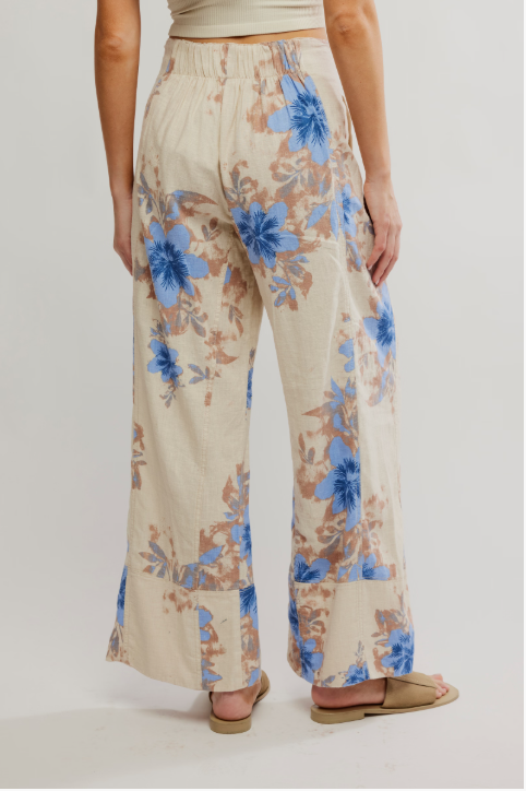 Days End Printed Linen Pu