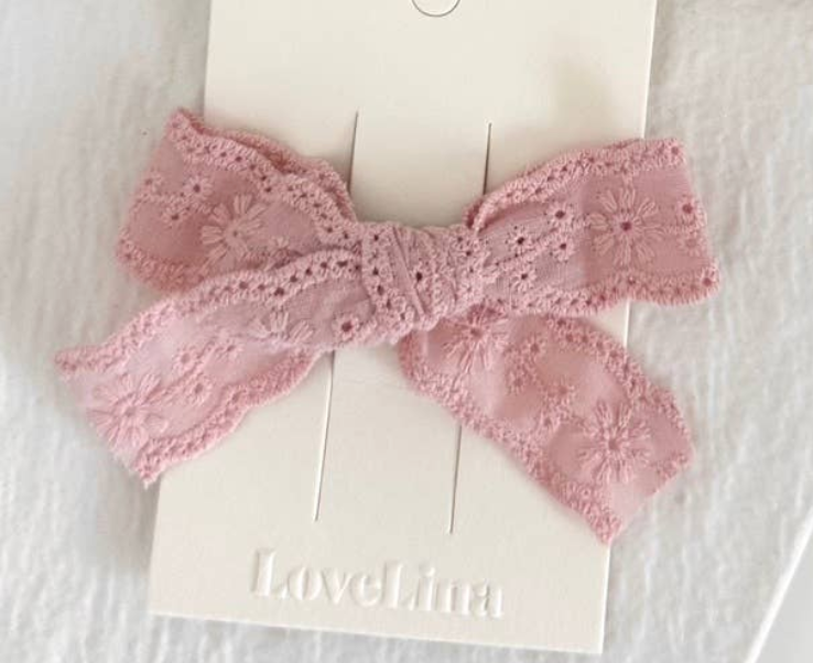 Classic Lace Bow Knot Hair Clip