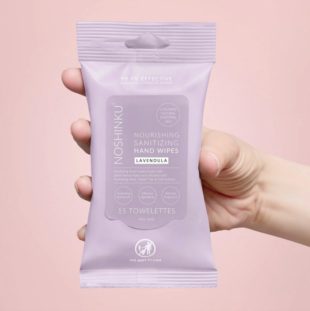 Hand Sanitizing Travel Wipes