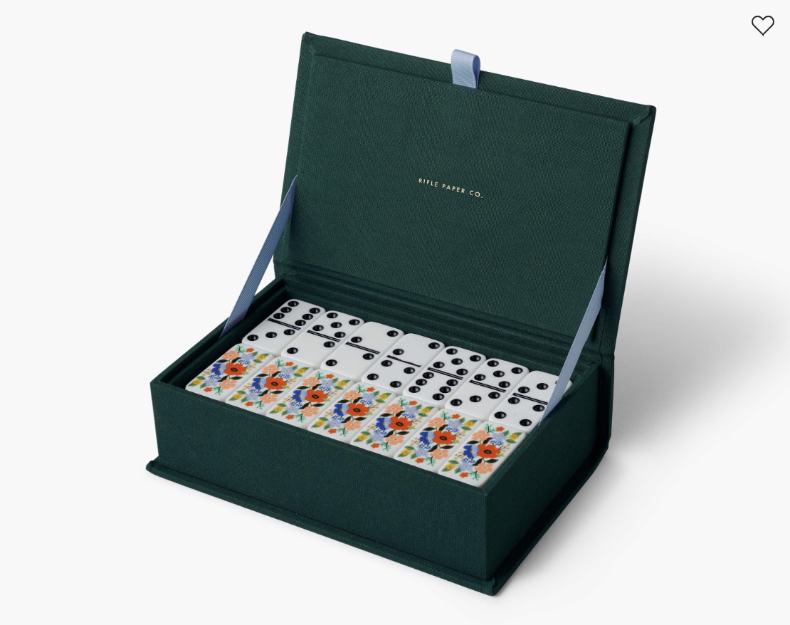 Strawberry Fields Dominoes Set