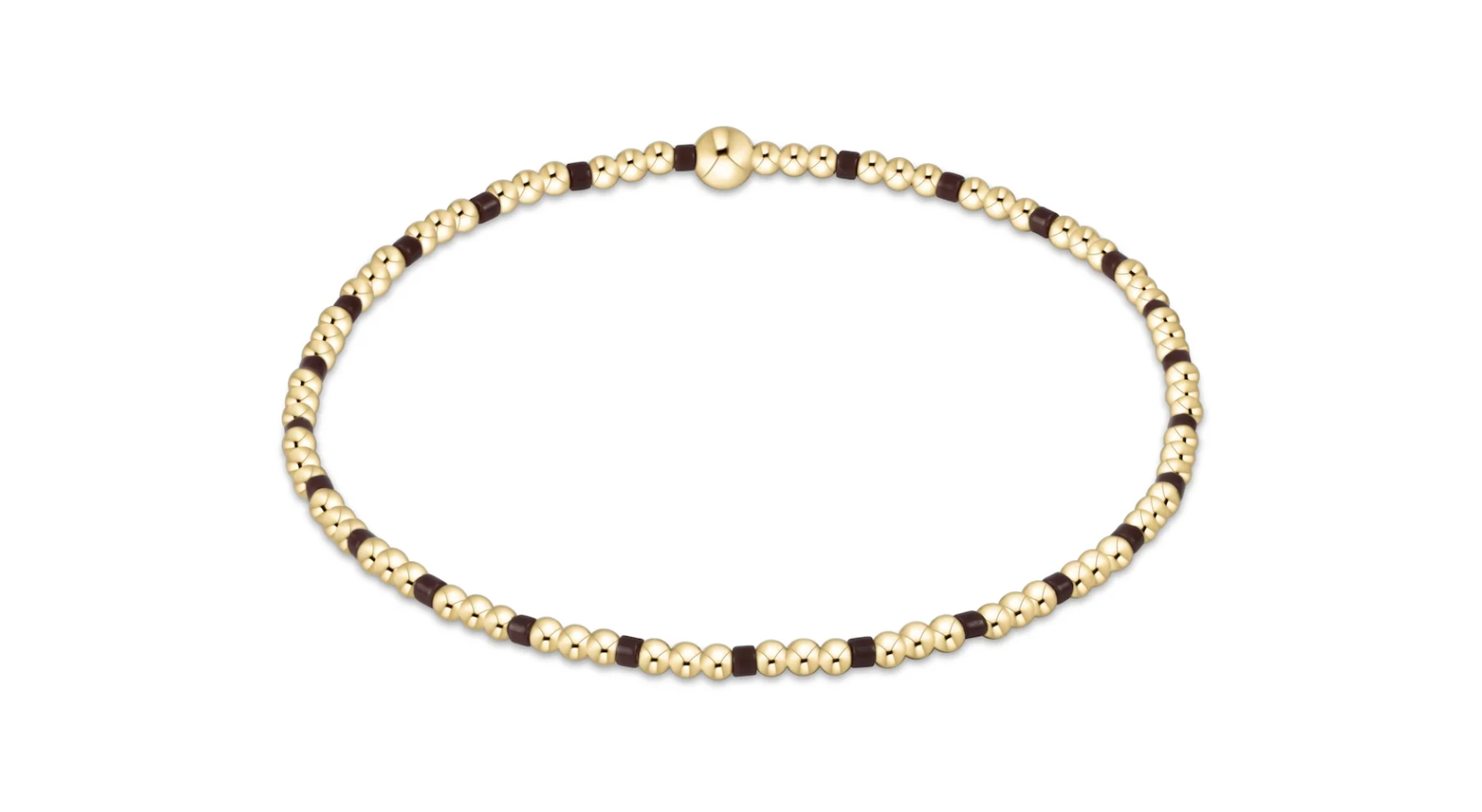 Hope Joy Pattern 2mm Bead Bracelet