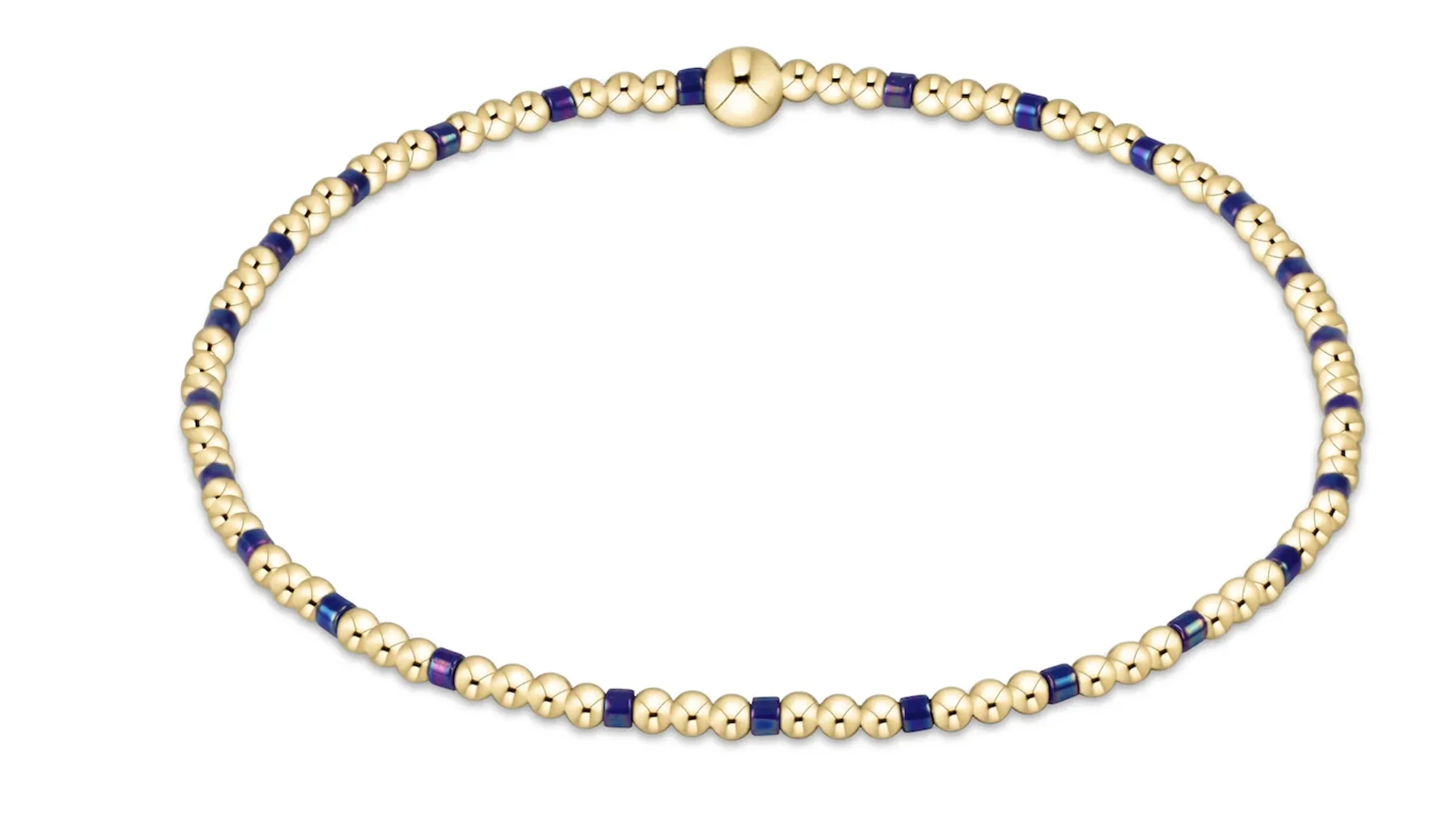 Hope Sincerity Pattern 2mm Bead Bracelet