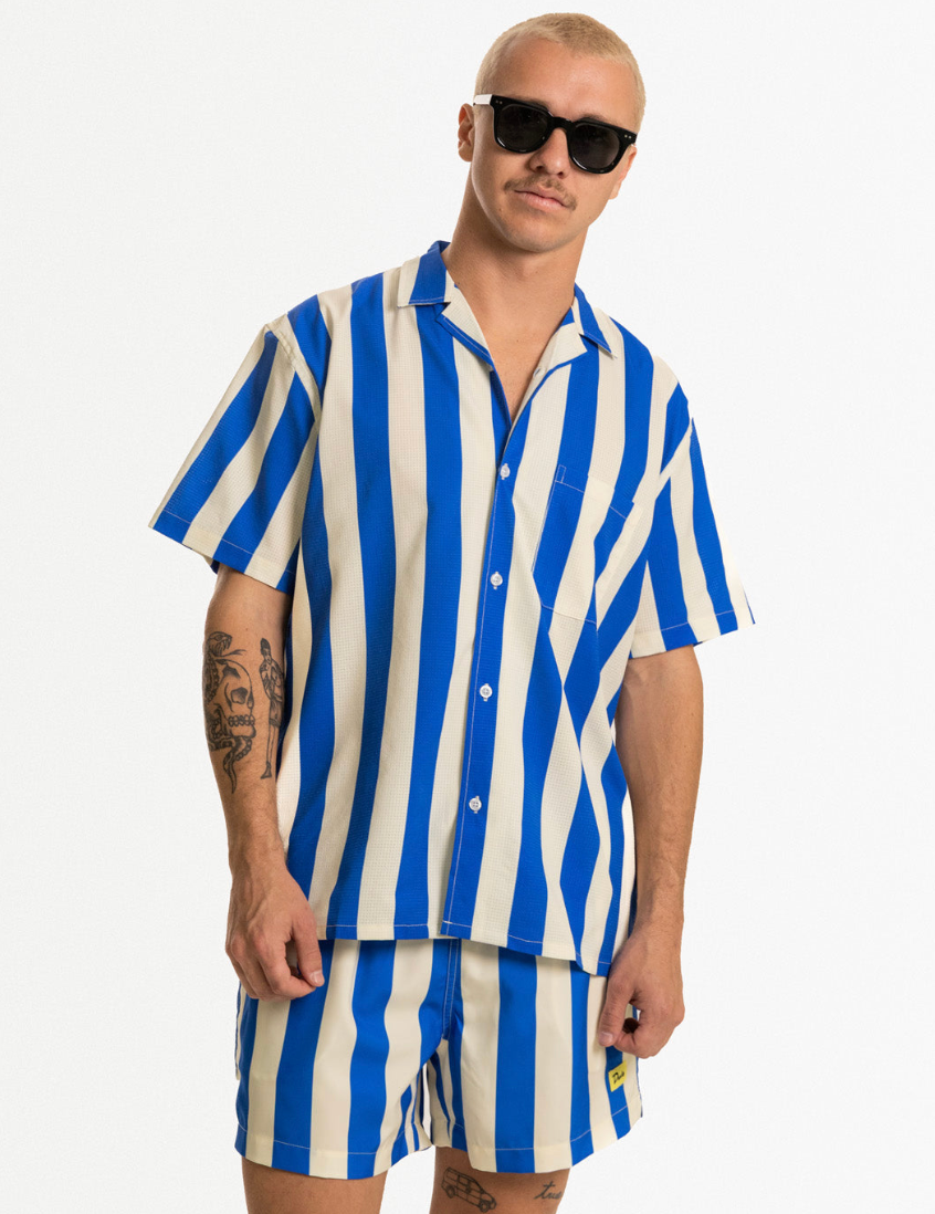 Travel Stretch Buttonup