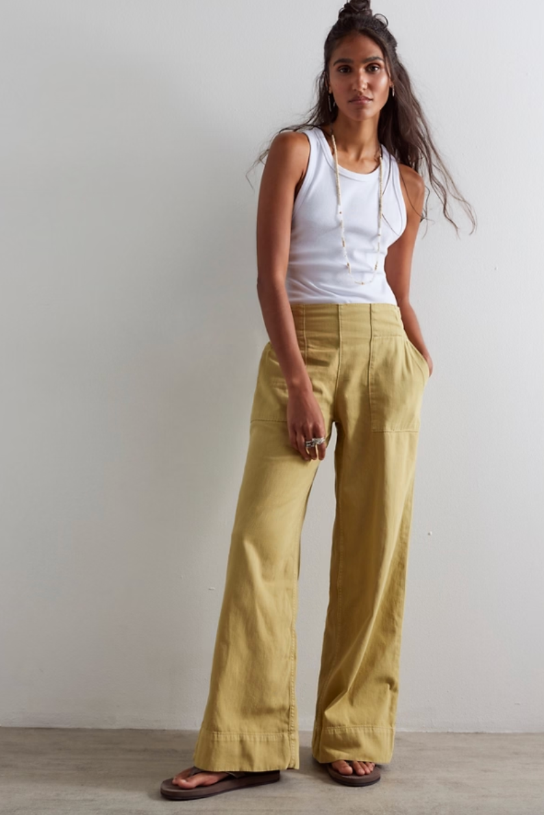 Breezy Denim Pull On