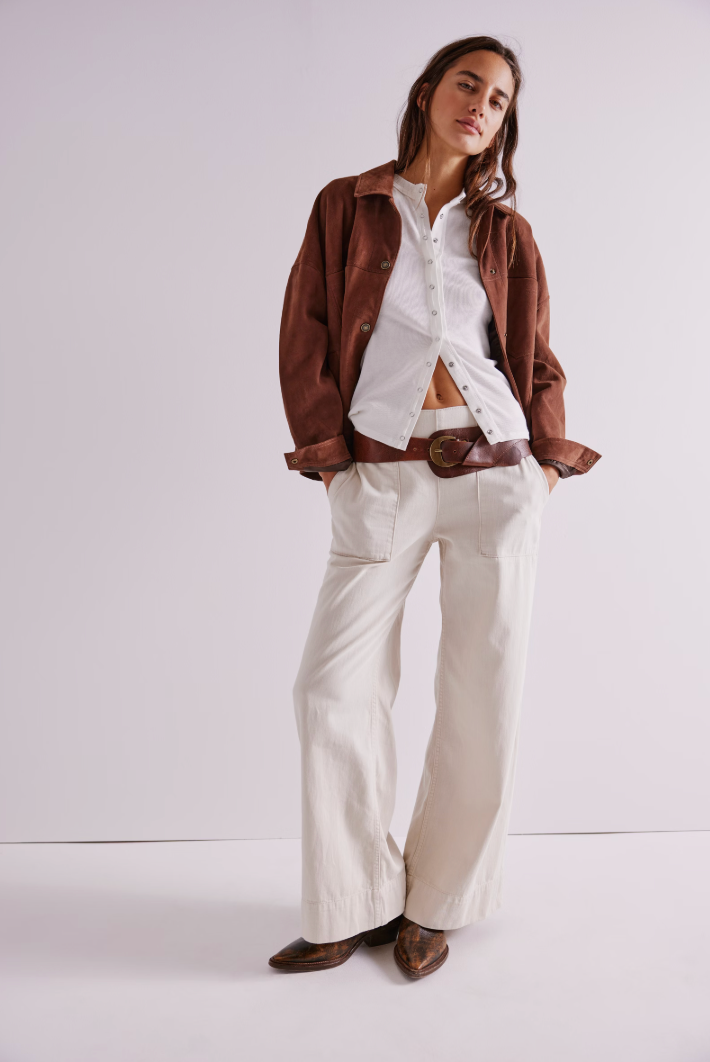 Breezy Denim Pull On