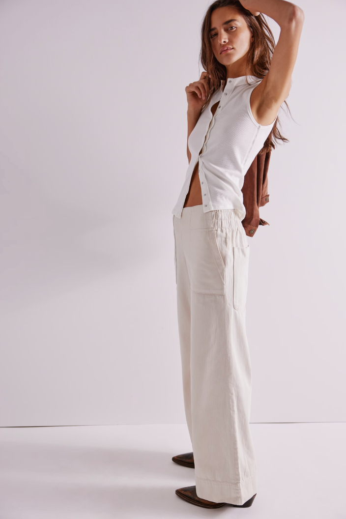 Breezy Denim Pull On